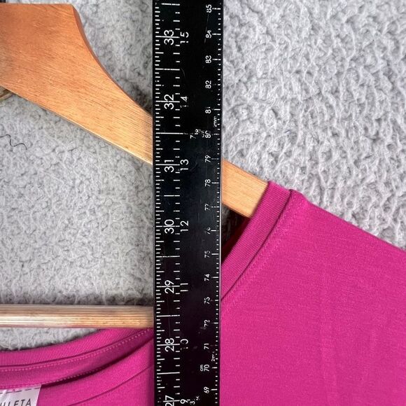 ATHLETA WOMENS NEW T SHIRT PURPLE/PINK SIZE 2X - Picture 7 of 10